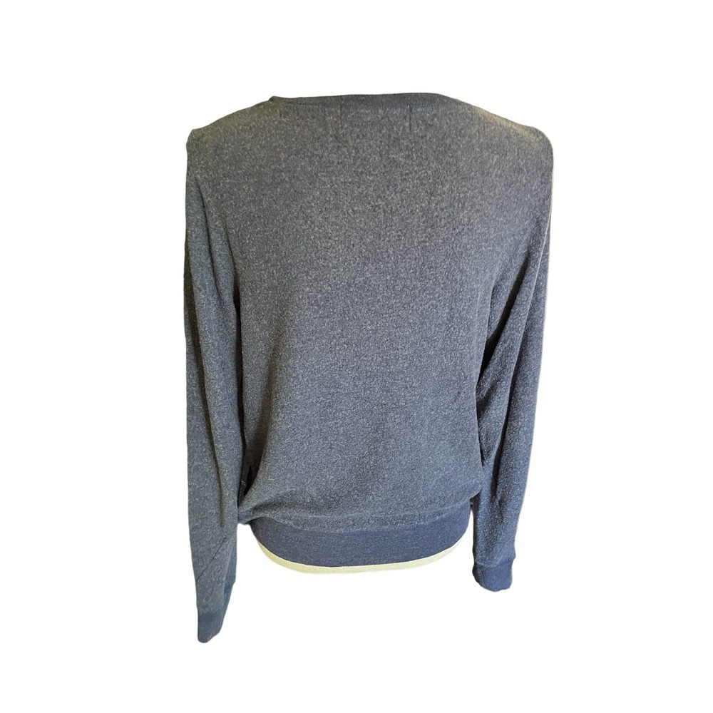 Wildfox Womens Stop And Smell The Ocean Sweatshirt Long Sleeve Size XS Black - Picture 2 of 5